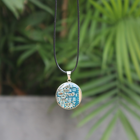 Circuit Sphere Necklace