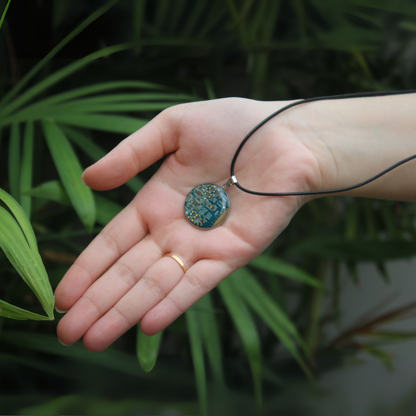 Circuit Sphere Necklace