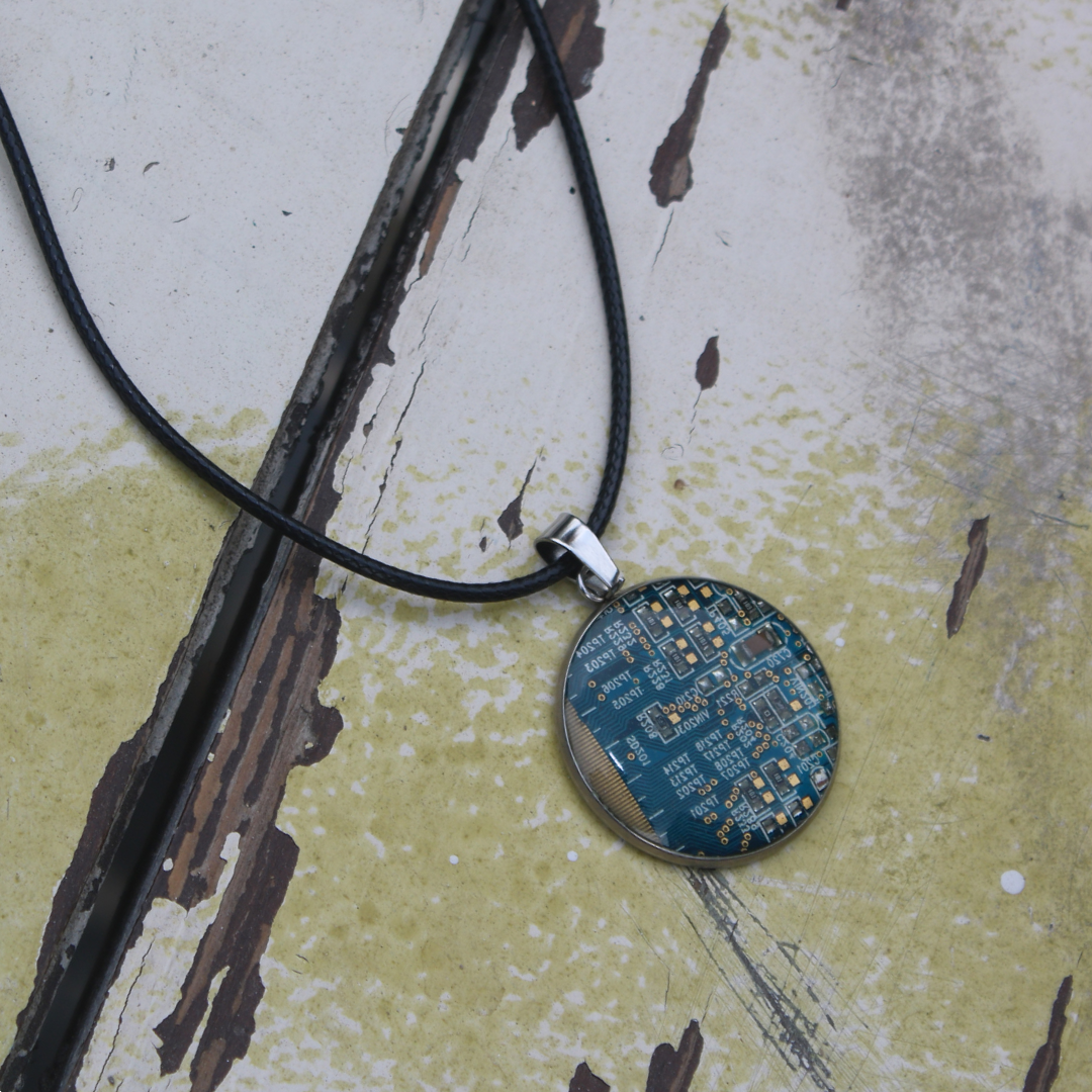Circuit Sphere Necklace