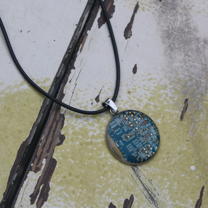 Circuit Sphere Necklace