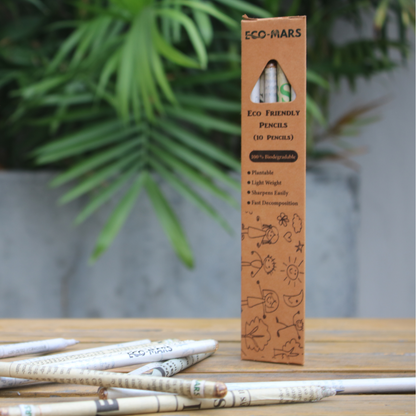 Eco Friendly Newspaper Pencils
